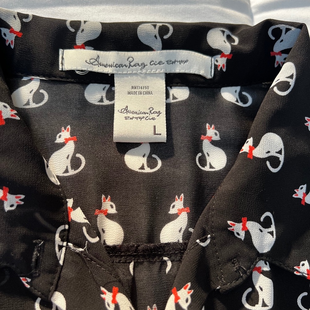 Cat Blouse